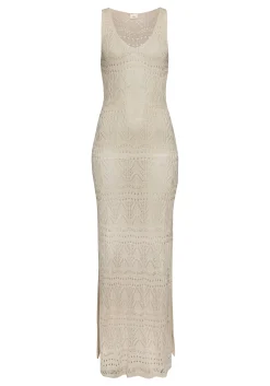Kleider|s.Oliver Strickkleid sand