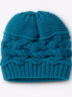 Mützen & Hüte| Strickmütze petrol