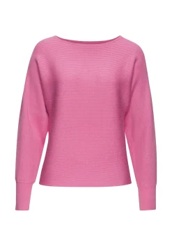 Strandmode|Vivance Strickpullover beere