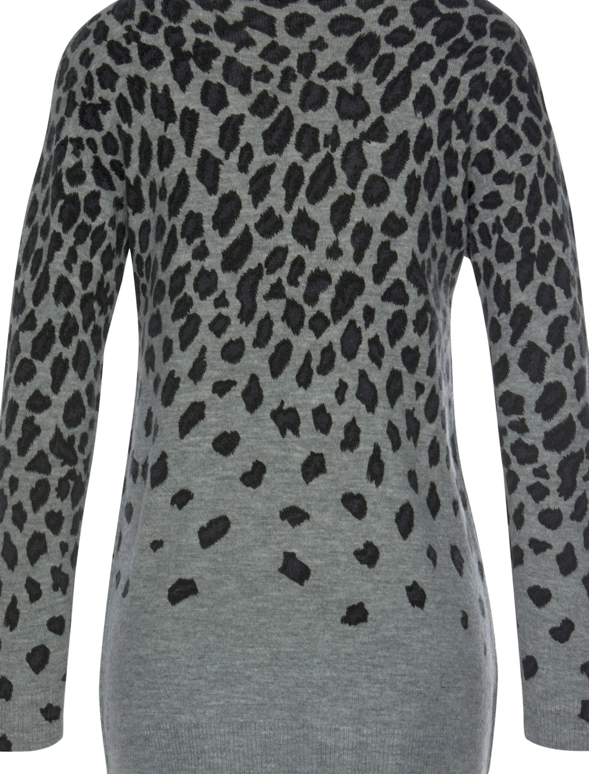 Strandmode|Pullover|LASCANA Strickpullover grau-meliert-leo