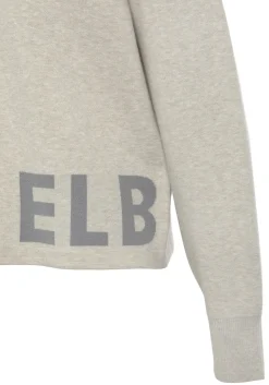 Strandmode|Pullover|Elbsand Strickpullover hellgrau
