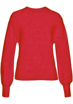 Strandmode|Pullover|LASCANA Strickpullover rot