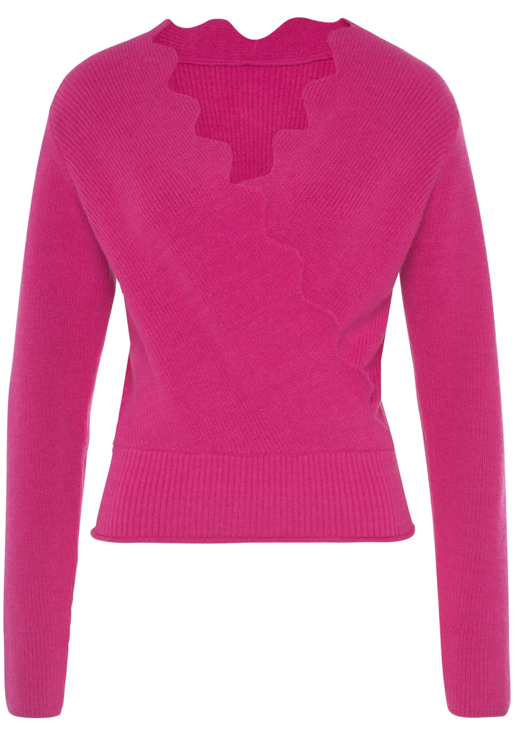 Strandmode|Pullover|LASCANA Strickpullover fuchsia