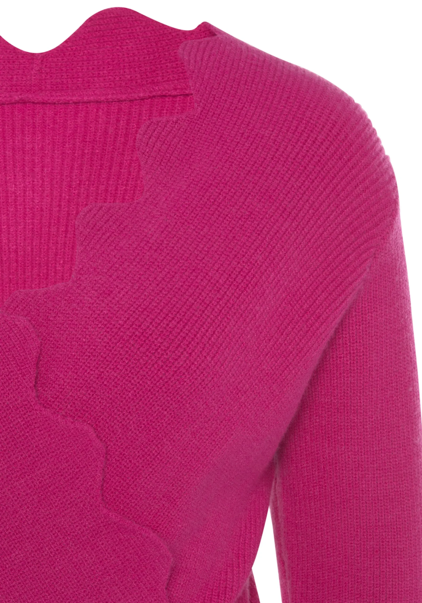 Strandmode|Pullover|LASCANA Strickpullover fuchsia