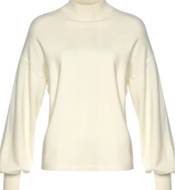 Strandmode|Pullover|LASCANA Strickpullover creme