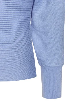 Strandmode|Vivance Strickpullover bleu