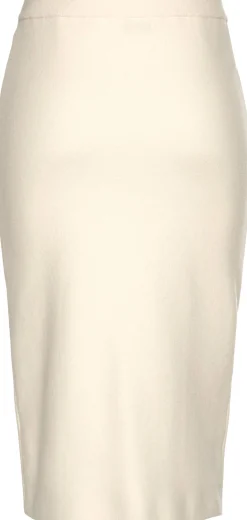 Strandmode|Röcke|LASCANA Strickrock hellbeige
