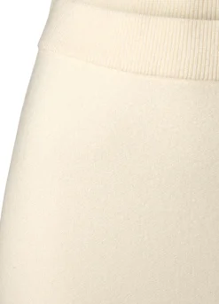 Strandmode|Röcke|LASCANA Strickrock hellbeige