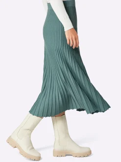 Röcke|CREATION L PREMIUM Strickrock jade