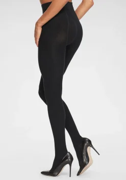 Strümpfe & Socken|Strandmode|Lavana Strickstrumpfhose schwarz