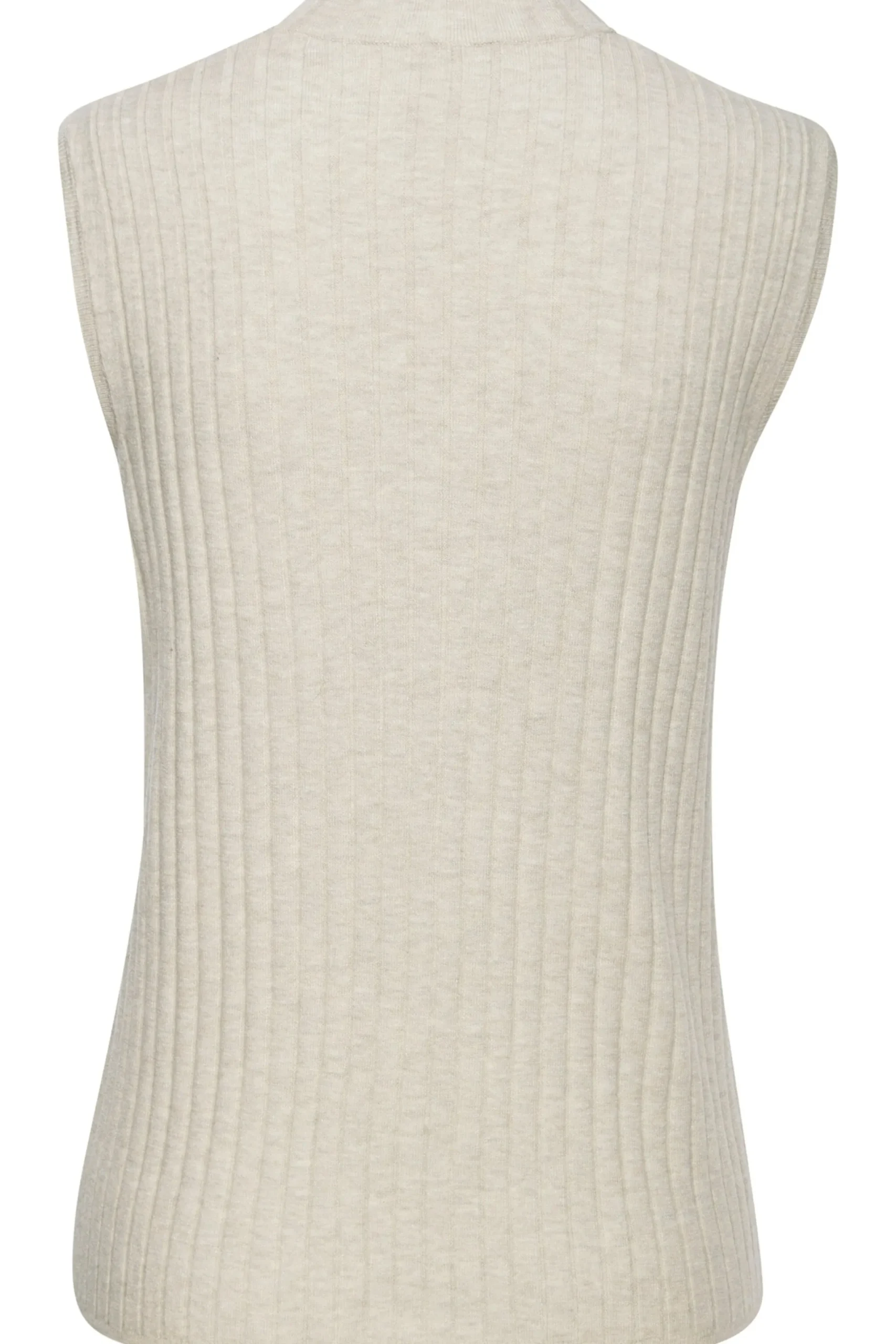 Shirts| Stricktop hellgrau-meliert