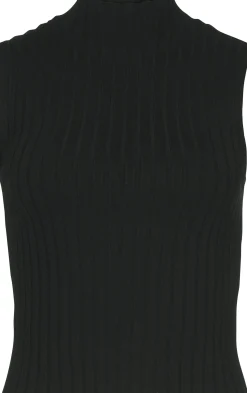 Strandmode|Shirts|LASCANA Stricktop schwarz