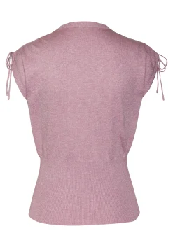 Strandmode|LASCANA Stricktop mauve