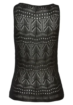 Strandmode|s.Oliver Stricktop schwarz