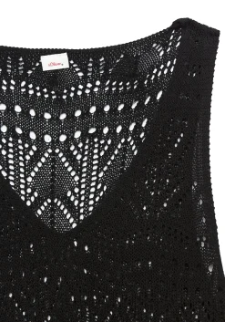 Strandmode|s.Oliver Stricktop schwarz