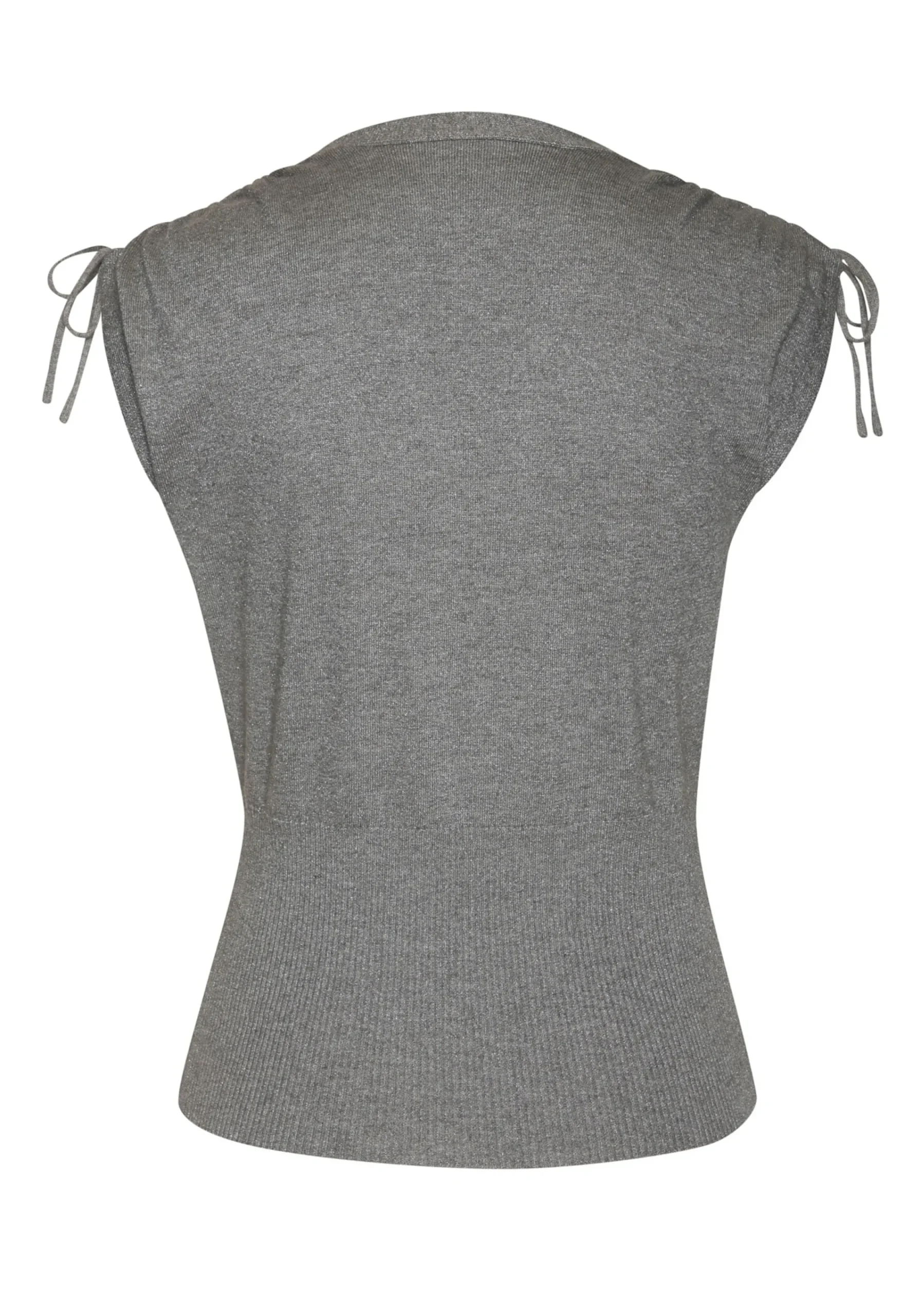 Strandmode|LASCANA Stricktop grau