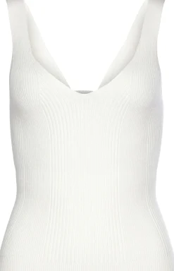 Shirts|LASCANA Stricktop weiß