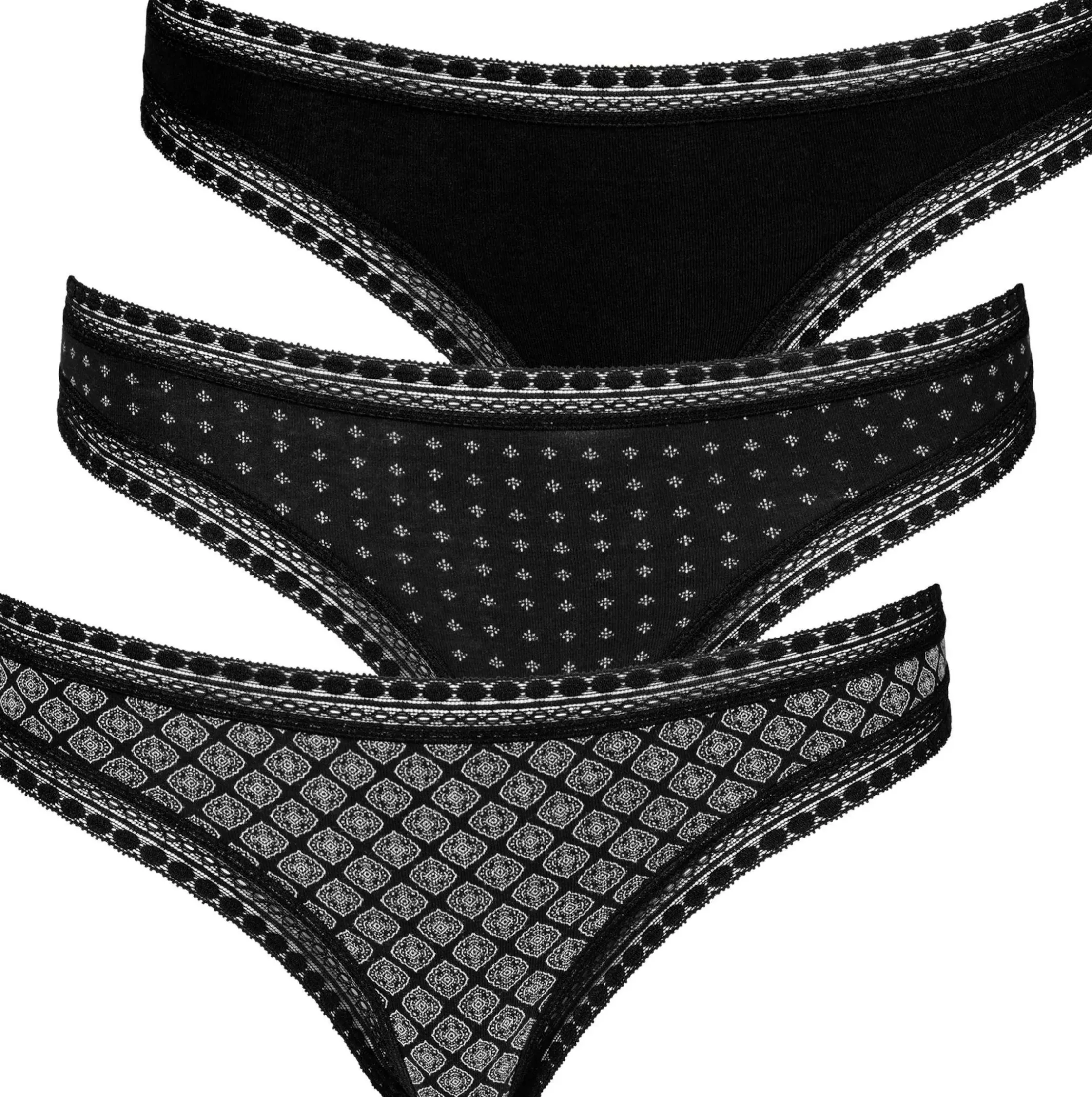 Unterhosen|LASCANA String schwarz