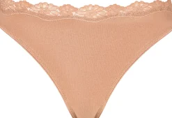 Unterhosen|LASCANA String beige