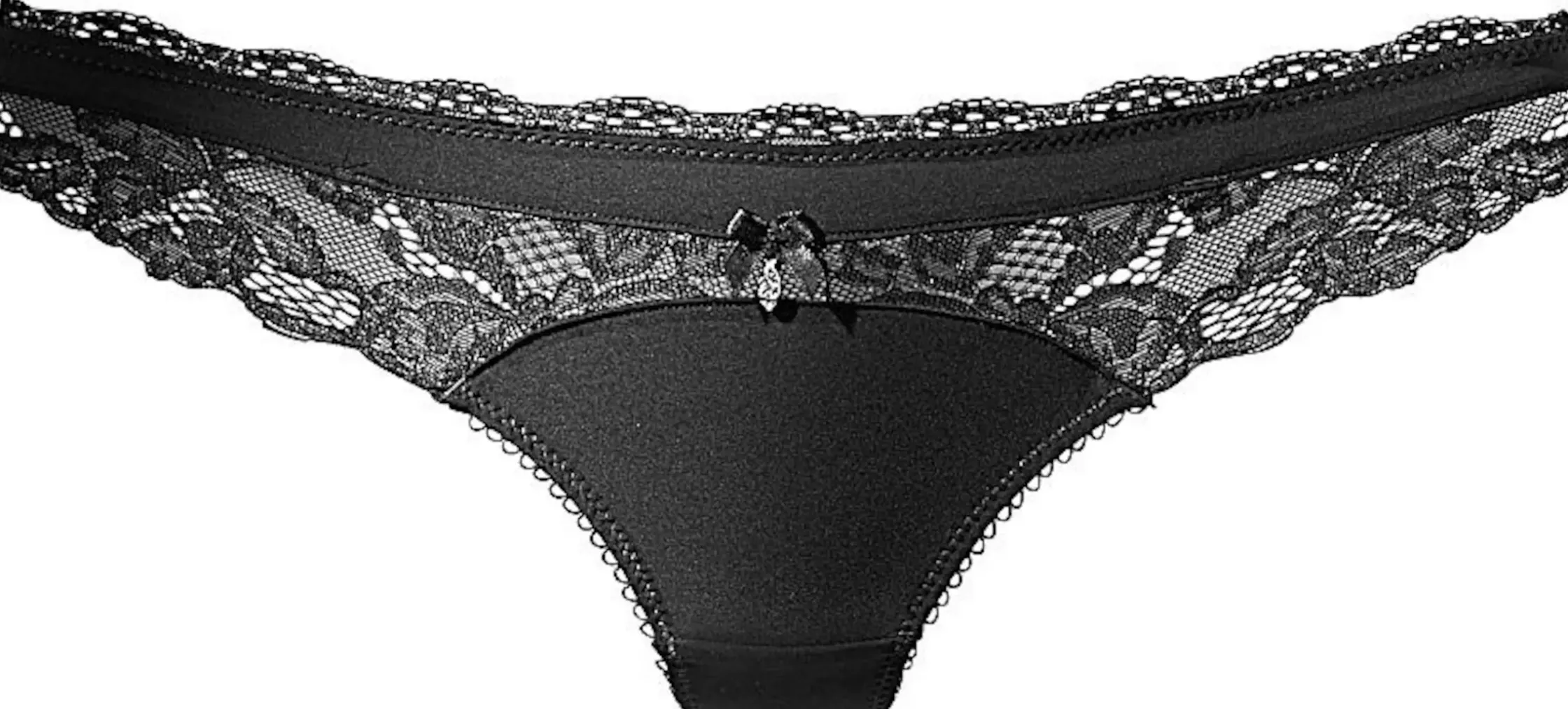 Unterhosen|LASCANA String schwarz