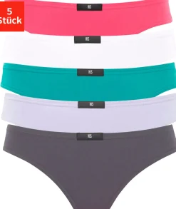 Unterhosen|H.I.S String anthrazit,weiß,mint,flieder,pink
