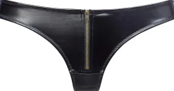 Unterhosen|petite fleur gold String schwarz