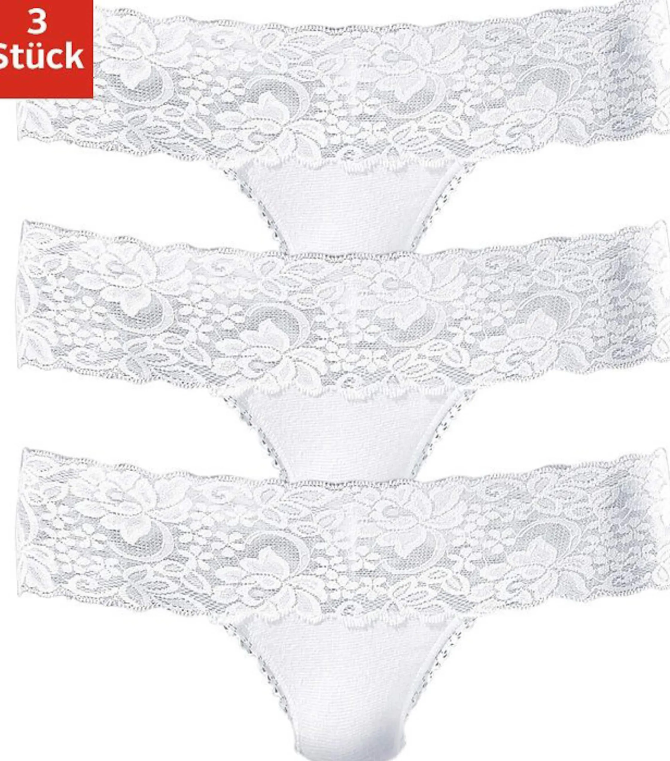 Unterhosen|Vivance String weiß