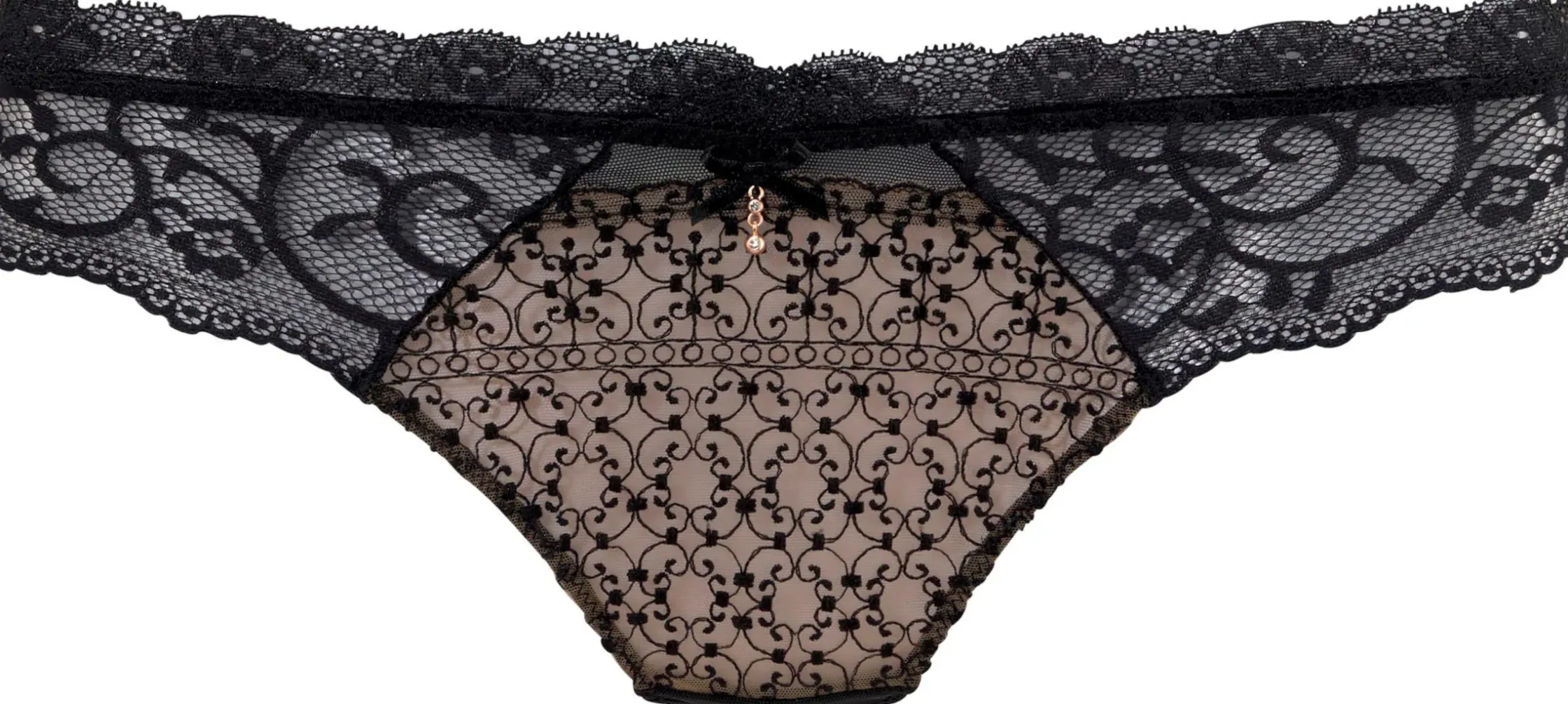 Unterhosen|Nuance String schwarz