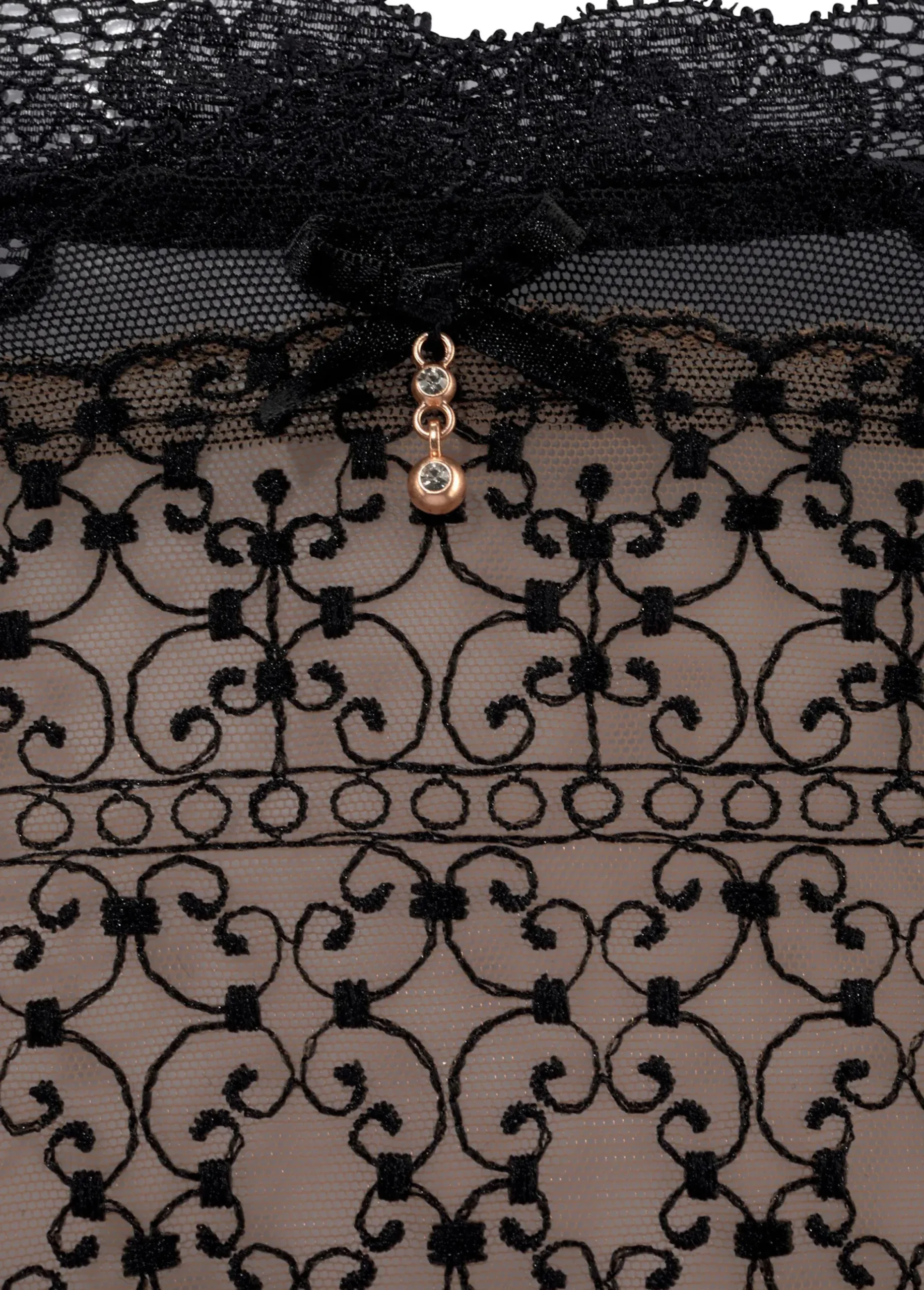 Unterhosen|Nuance String schwarz