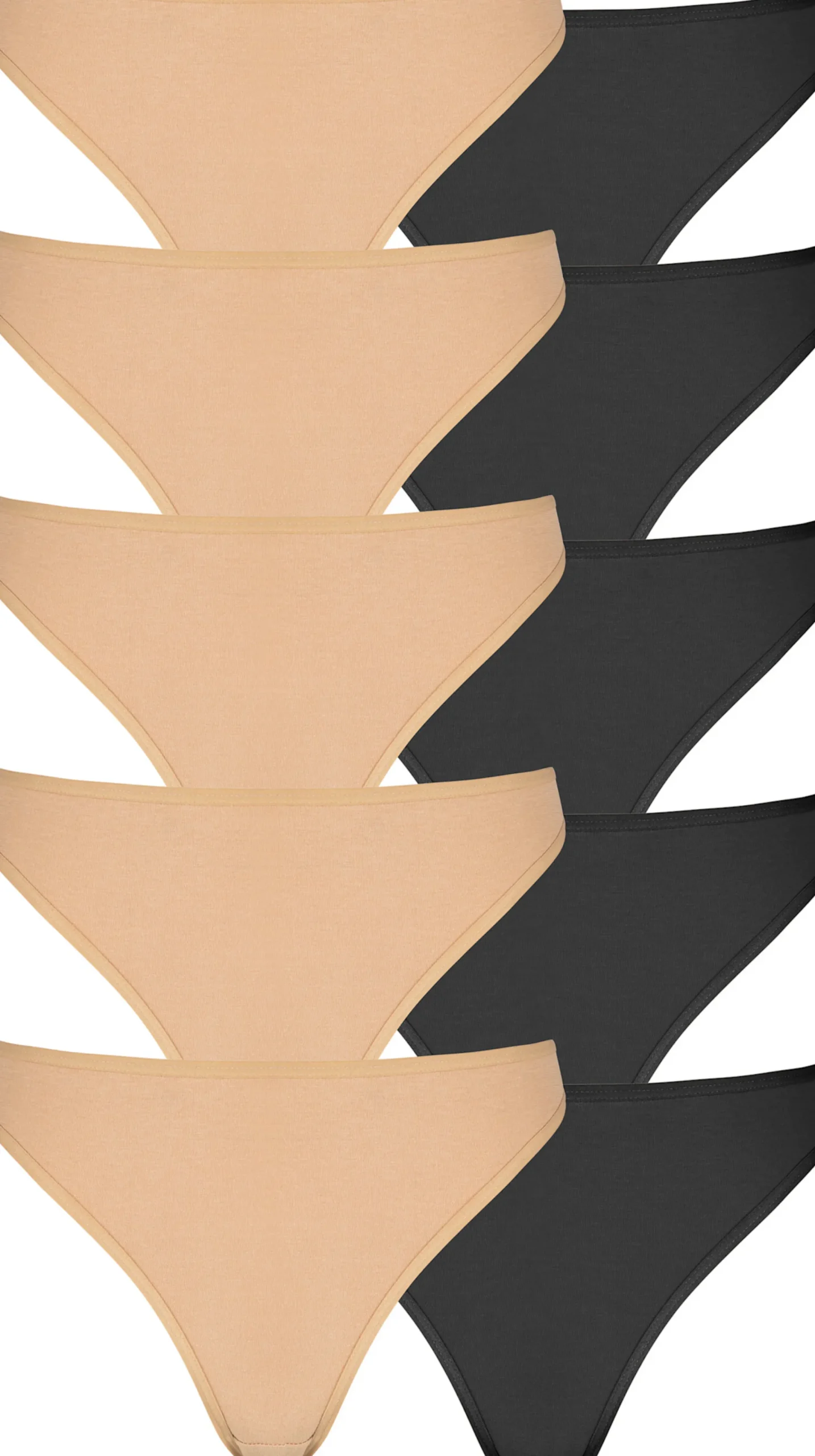 Unterhosen|petite fleur String beige,schwarz