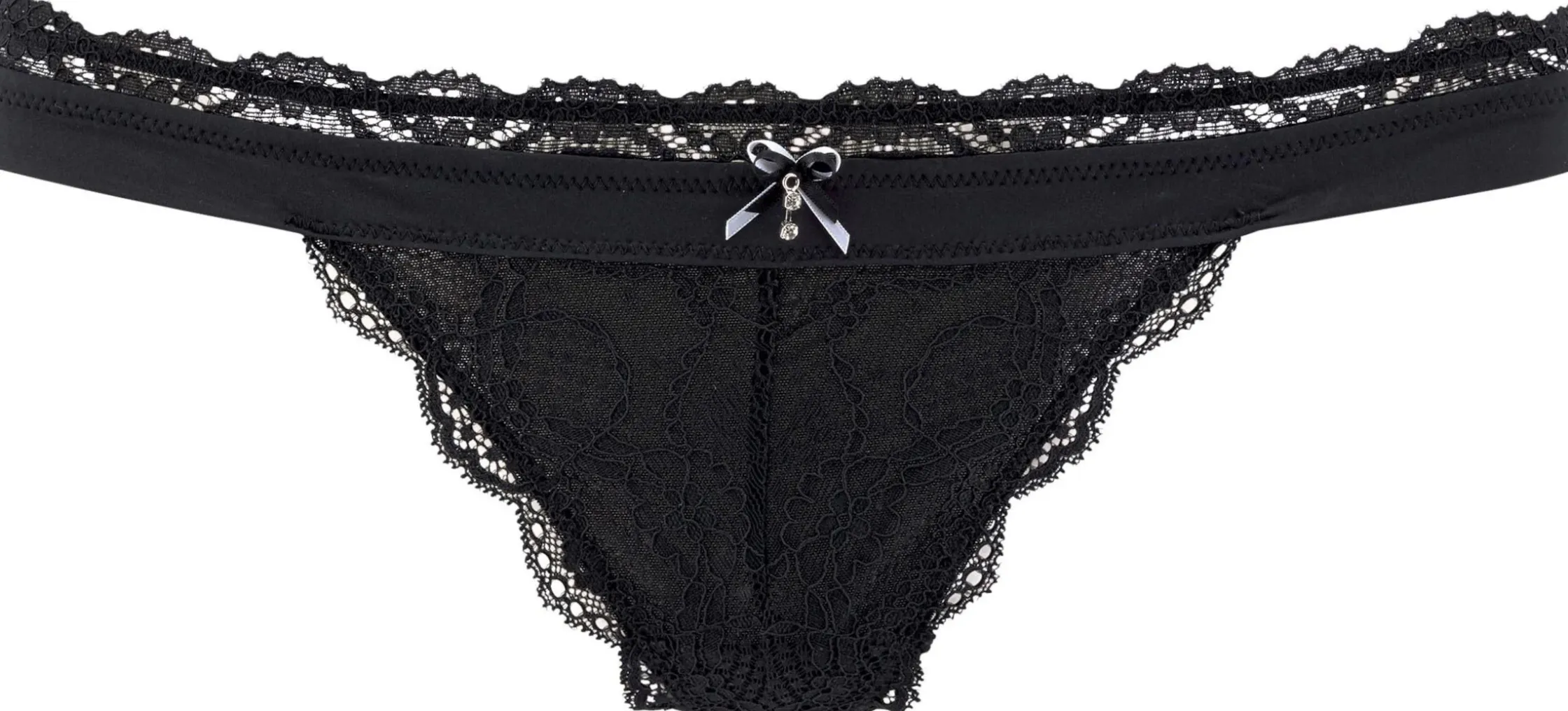 Unterhosen|LASCANA String schwarz