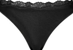Unterhosen|LASCANA String beige,schwarz,weiß