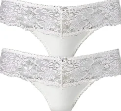 Unterhosen|Nuance String 2xcreme