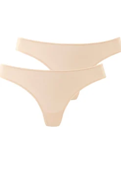 Unterhosen|LASCANA String beige