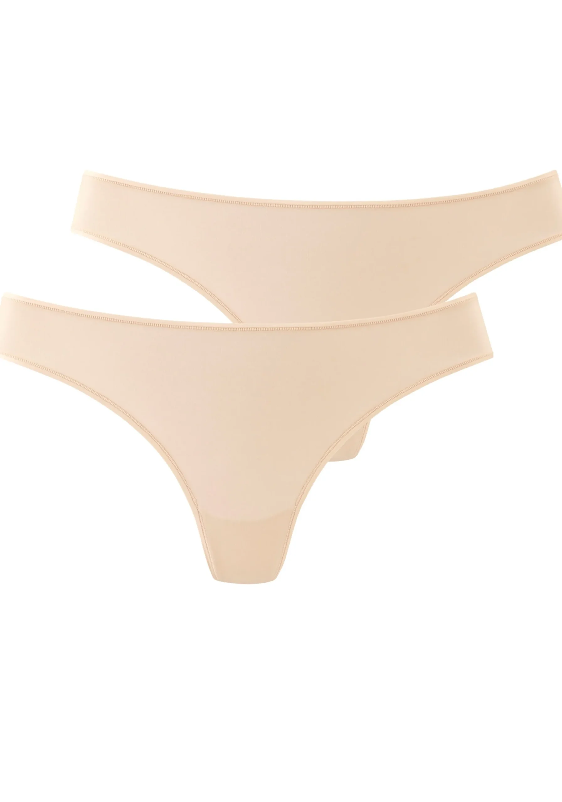 Unterhosen|LASCANA String beige
