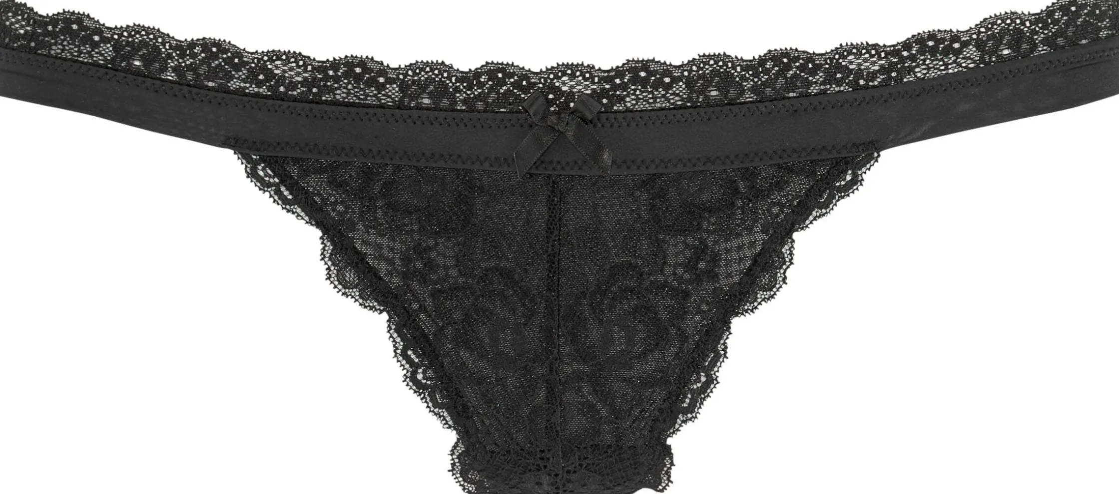 Unterhosen|LASCANA String schwarz