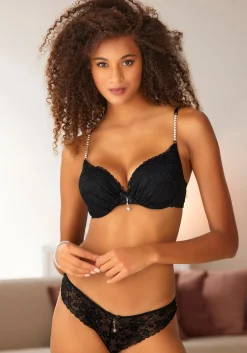 Unterhosen|LASCANA String schwarz