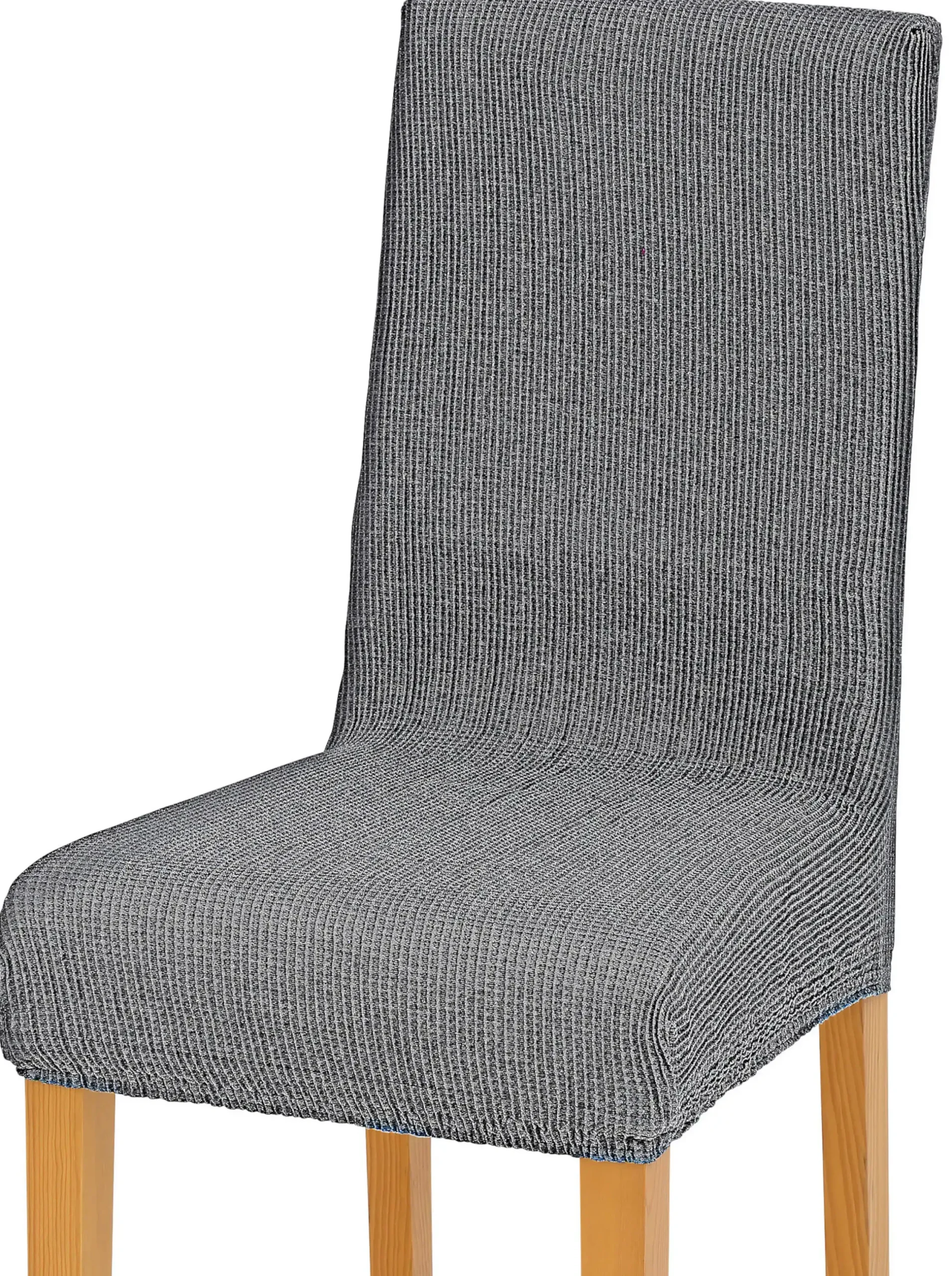 Sofaüberwürfe & Hussen| Stuhlhusse anthrazit