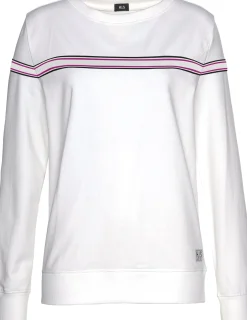 Shirts|H.I.S Sweater weiß