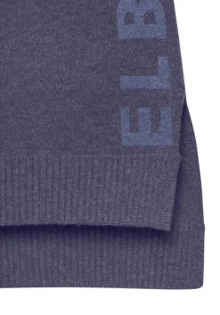 Pullover|Shirts|Elbsand Sweater blaumeliert