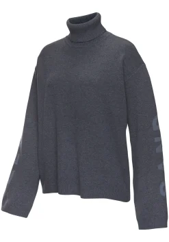 Strandmode|Shirts|Elbsand Sweater blaumeliert