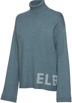 Pullover|Elbsand Sweater petrol