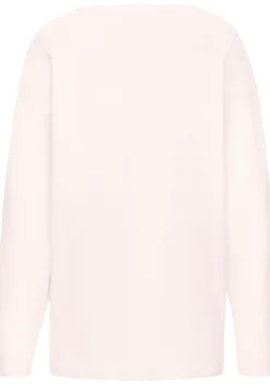 Strandmode|Pullover|Elbsand Sweater wollweißmeliert