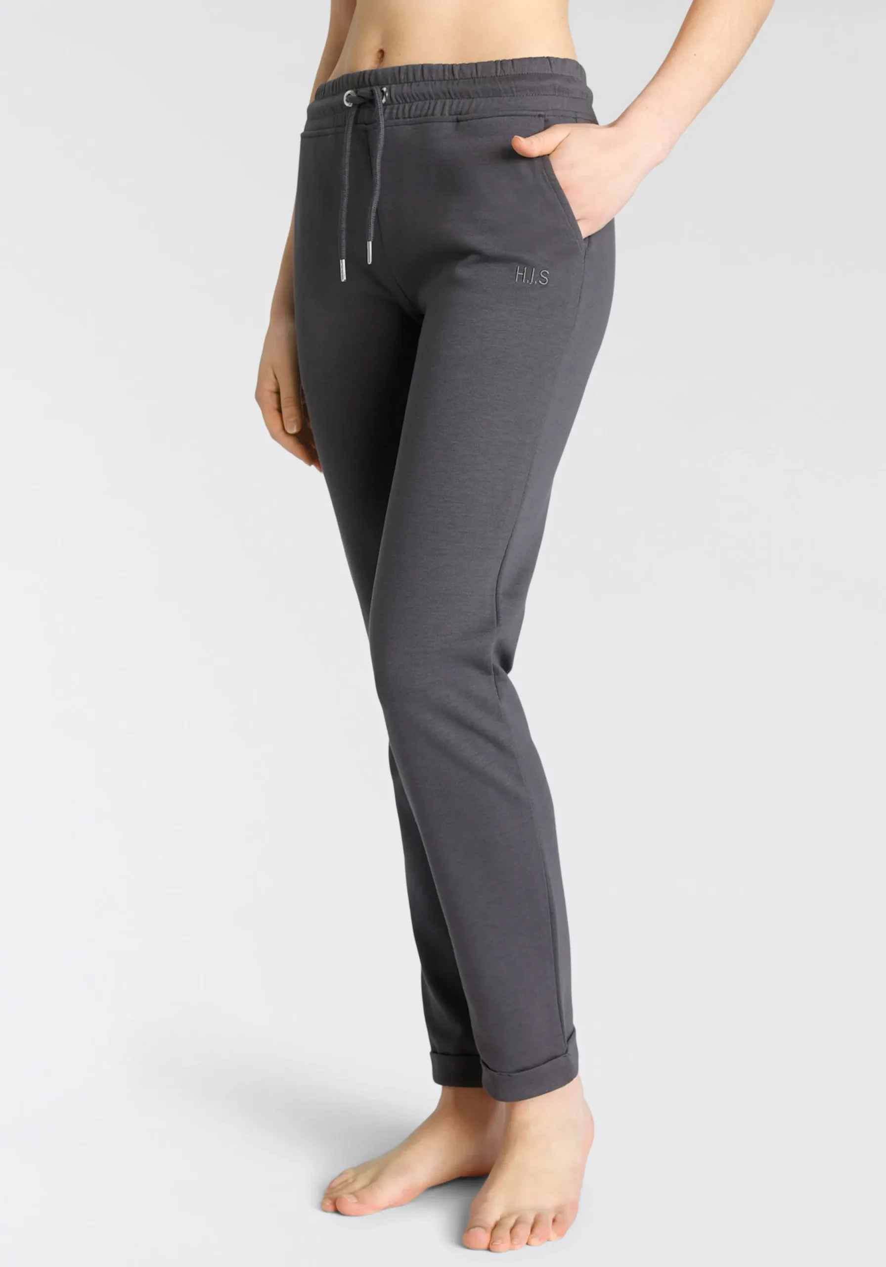 Homewear|H.I.S Sweathose anthrazit