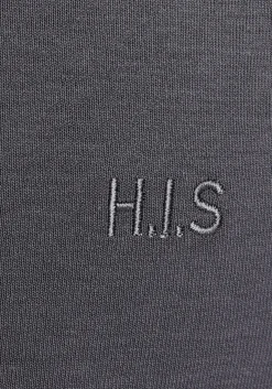 Homewear|H.I.S Sweathose anthrazit