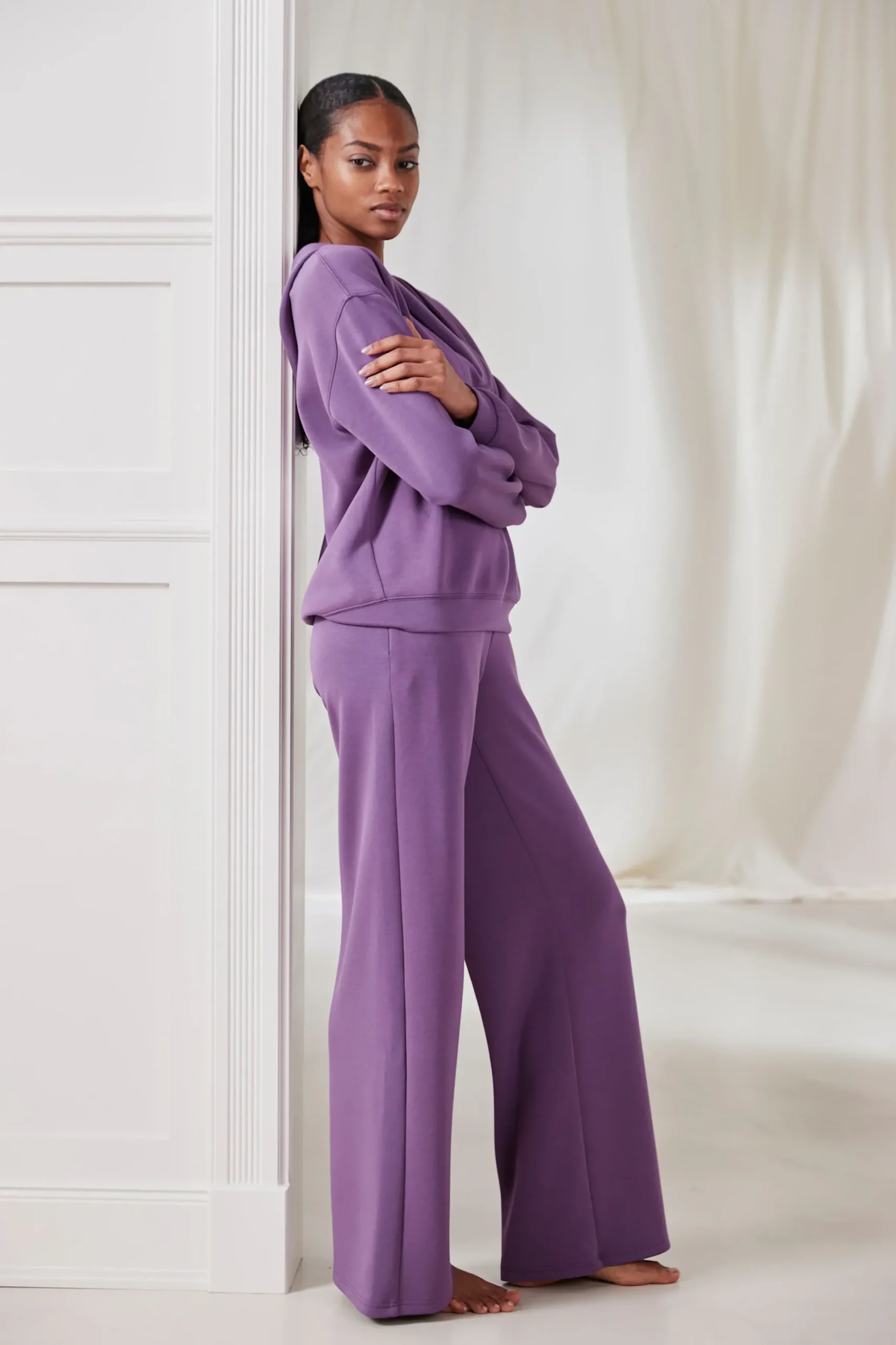 Hosen| Sweathose lila