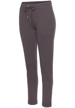 Homewear|H.I.S Sweathose dunkelbraun