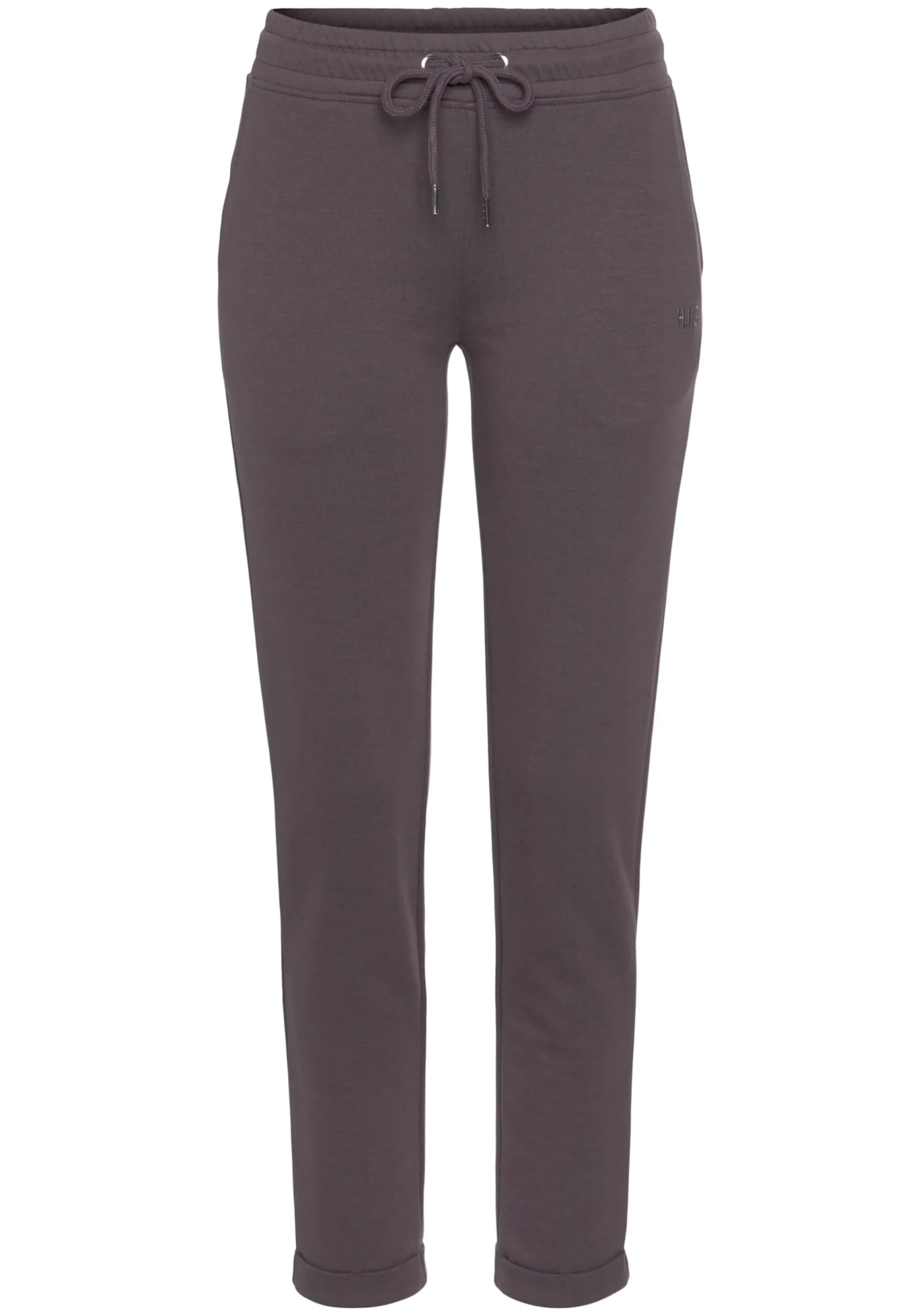 Homewear|H.I.S Sweathose dunkelbraun