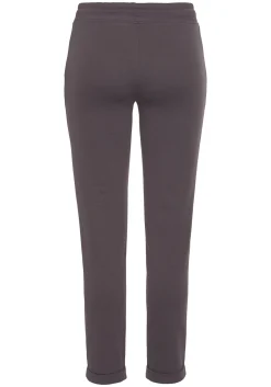Homewear|H.I.S Sweathose dunkelbraun