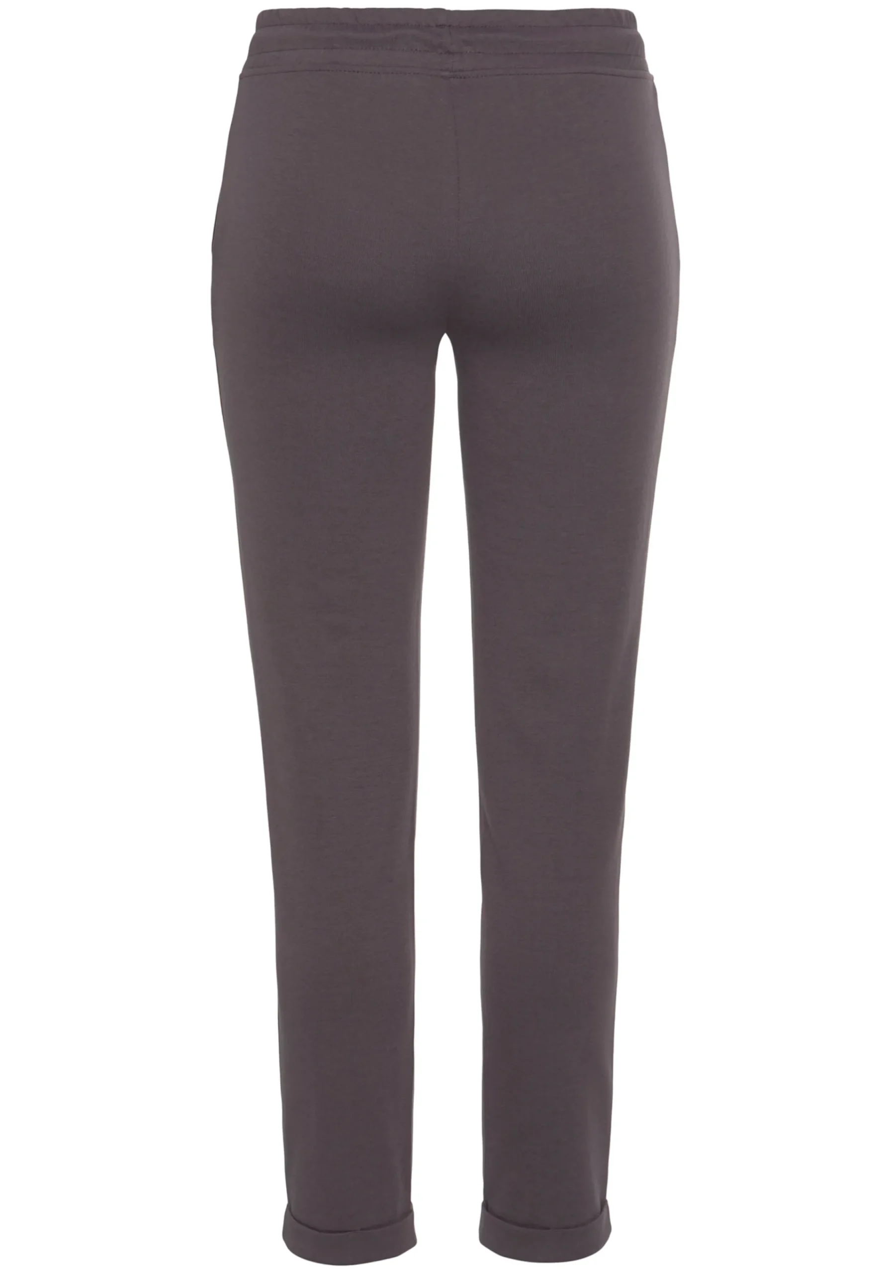 Homewear|H.I.S Sweathose dunkelbraun